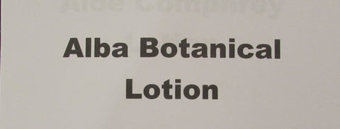 Alba Botanical Lotion - Presently unavailable
