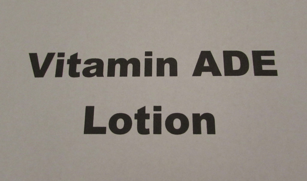 Vitamin ADE Lotion